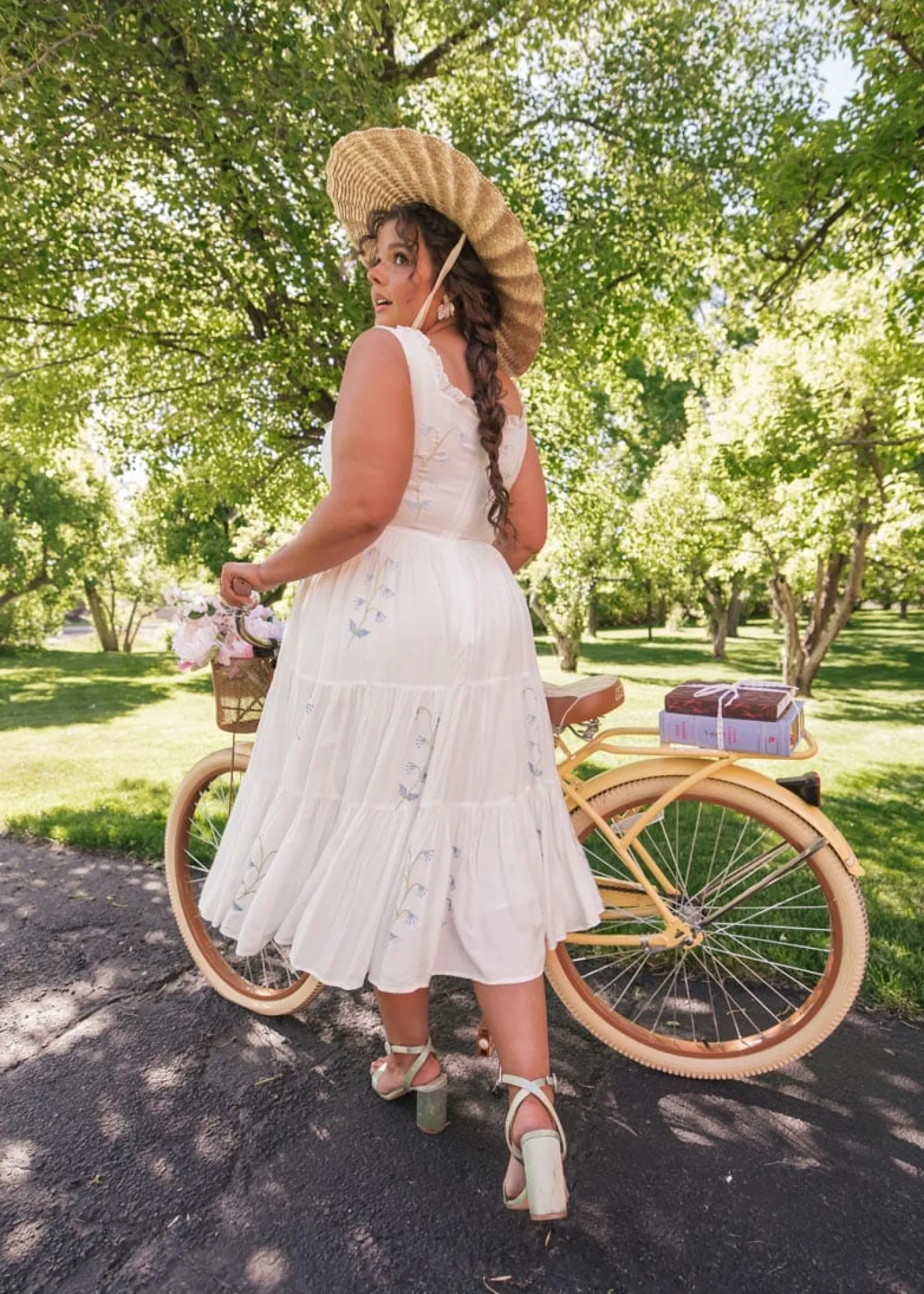 JessaKae Midi Dresses*Summer Meadow Dress WhiteMeadow