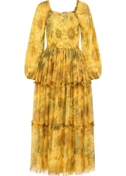 JessaKae Woodland Collection*Fields Dress Sunflower