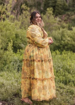 JessaKae Woodland Collection*Fields Dress Sunflower