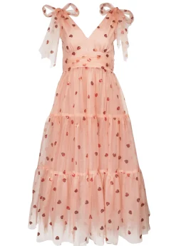 JessaKae Midi Dresses*Sweetheart Dress Pink