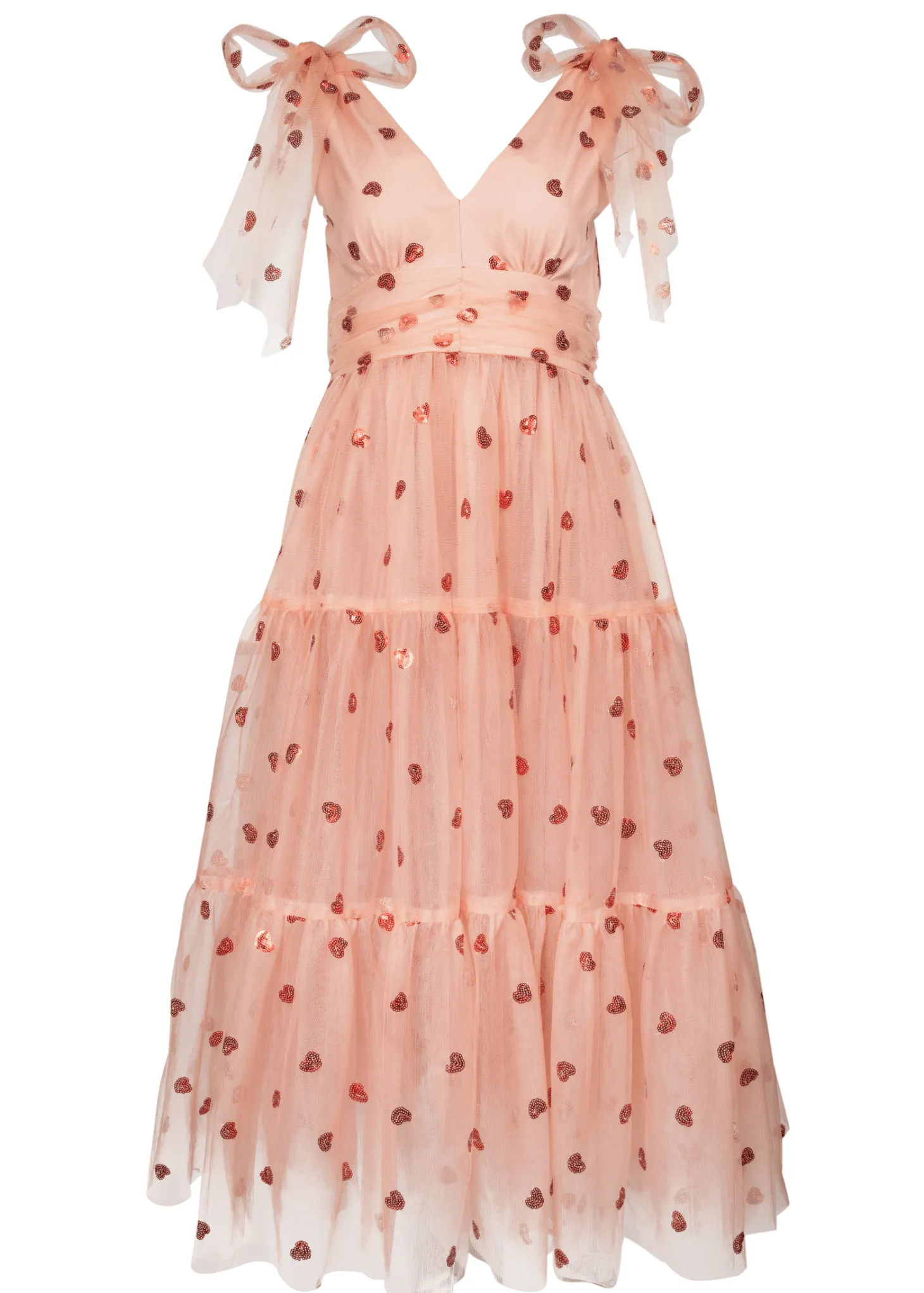 JessaKae Midi Dresses*Sweetheart Dress Pink