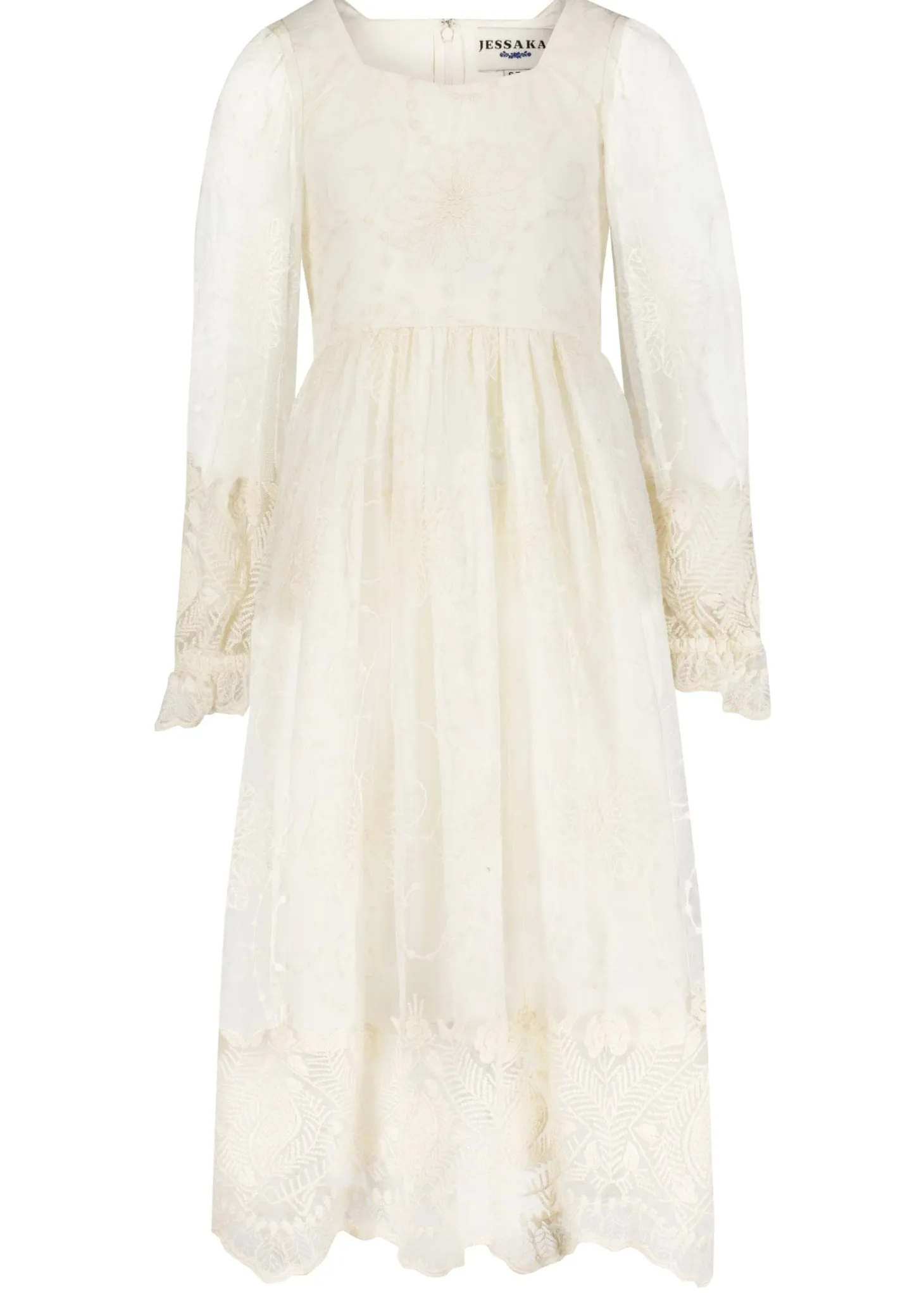 JessaKae Flower Girl Dresses*Tillie Girls Dress OffWhite