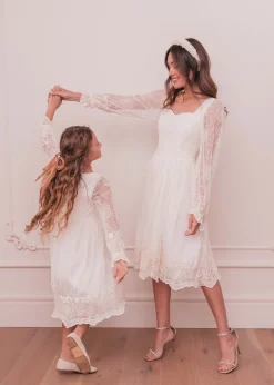 JessaKae Flower Girl Dresses*Tillie Girls Dress OffWhite