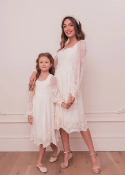 JessaKae Flower Girl Dresses*Tillie Girls Dress OffWhite
