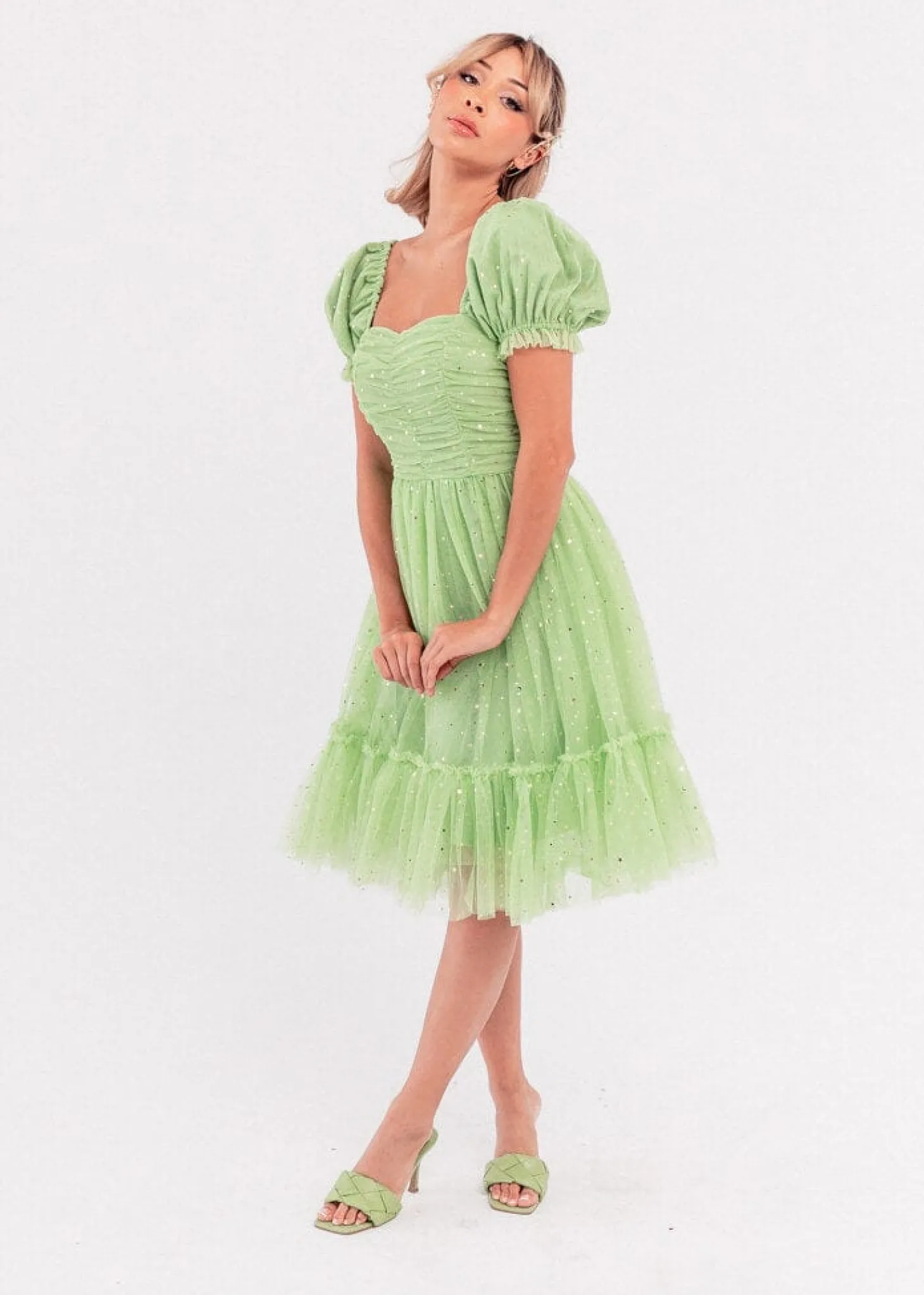 JessaKae Holiday Dresses*Tink Dress TinkGreen