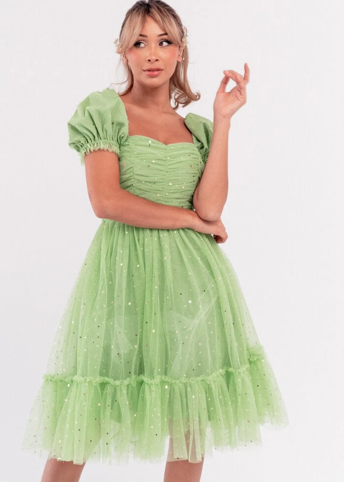 JessaKae Holiday Dresses*Tink Dress TinkGreen