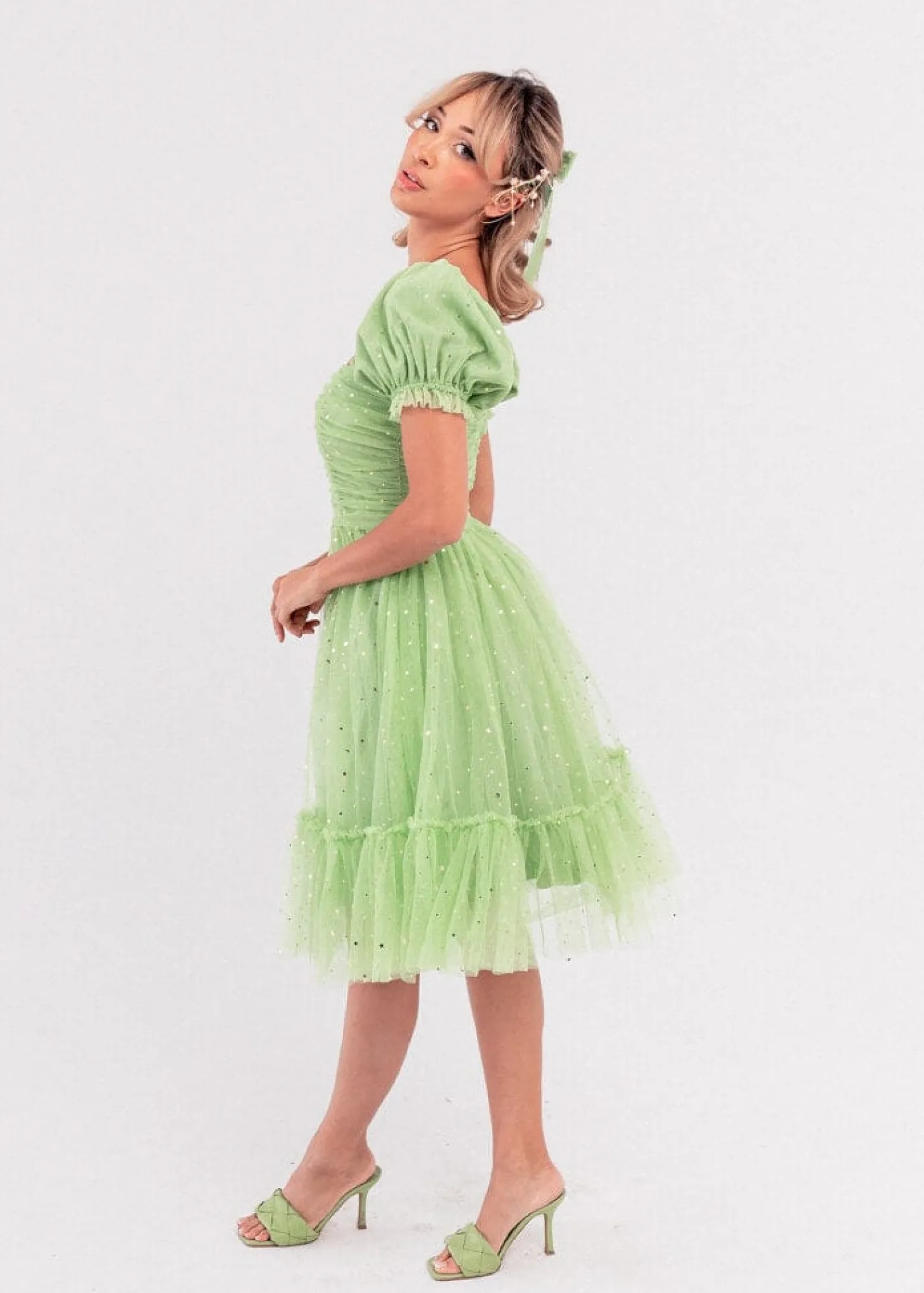 JessaKae Holiday Dresses*Tink Dress TinkGreen