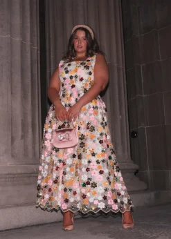 JessaKae Maxi Dresses*Tinsel Dress Multi