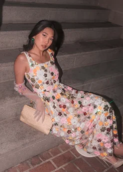 JessaKae Maxi Dresses*Tinsel Dress Multi