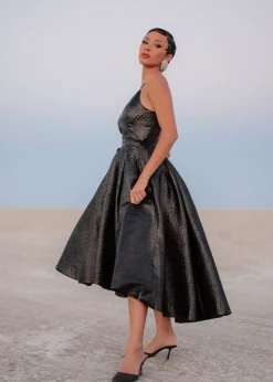 JessaKae Celestial Collection|Holiday Dresses*Twila Dress EclipseBlack
