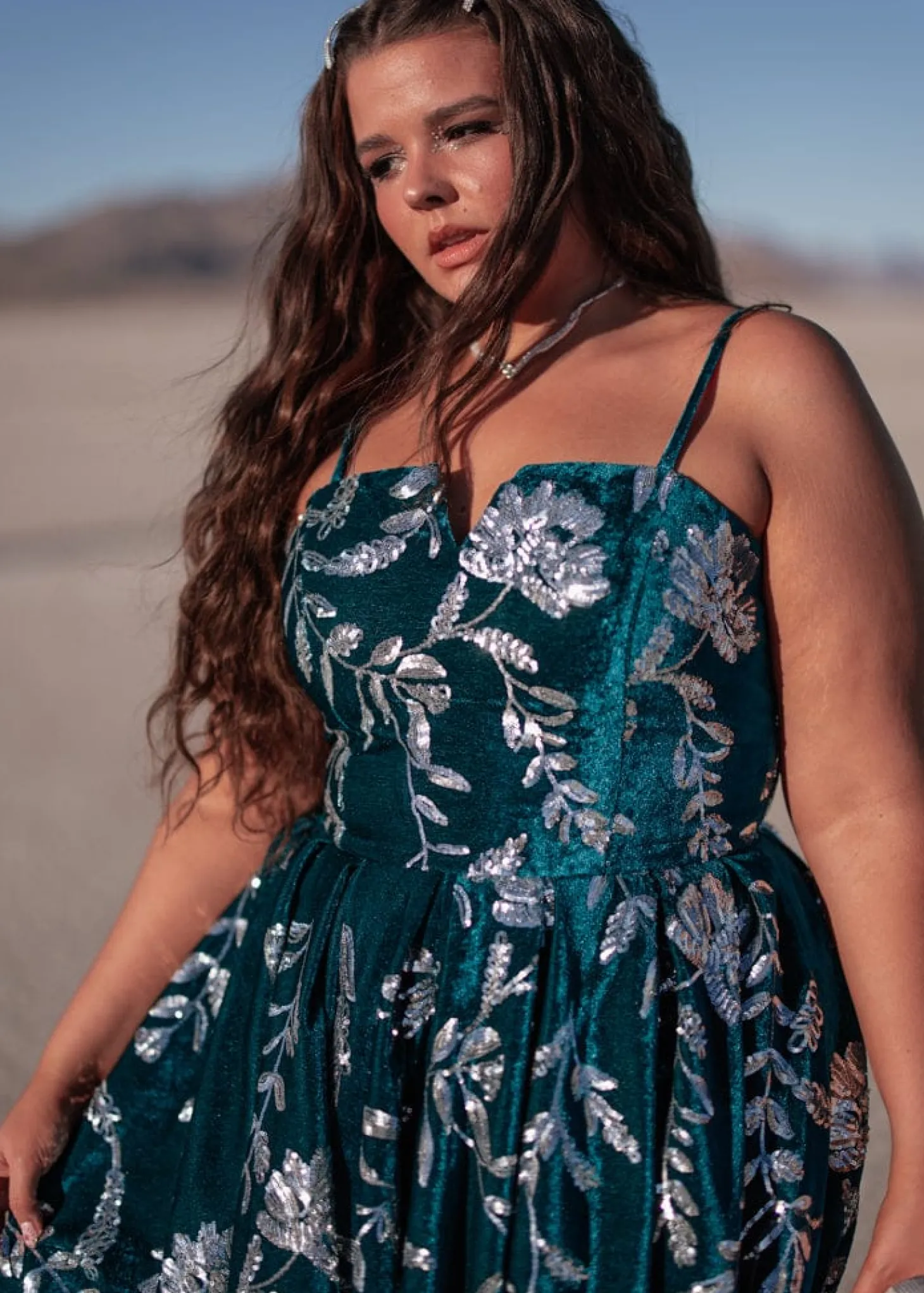 JessaKae Celestial Collection|Customer Favorites*Wish Dress FrostedVerdant